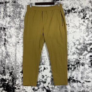 Public Rec Daymaker Pants Mens Size 34x28 Khaki Pull On Drawstring Zip Pocket